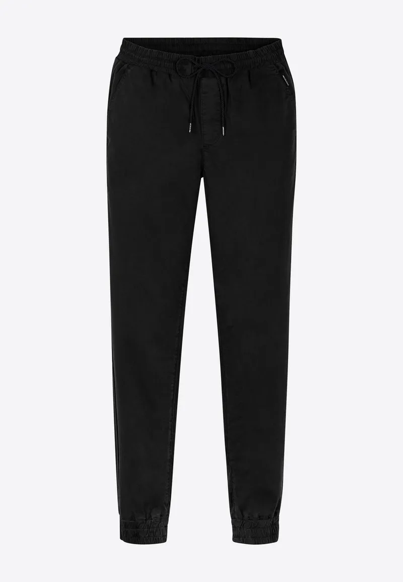 recolution Recolution Damen vegan Jogginghose Chino Calathea Schwarz, Schwarz, – Produktbild 1 von 2
