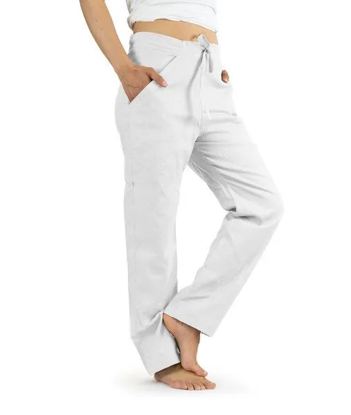 SCHAZAD Leinenhose ESSENTIAL von SCHAZAD, Weiß, – Produktbild 1 von 4