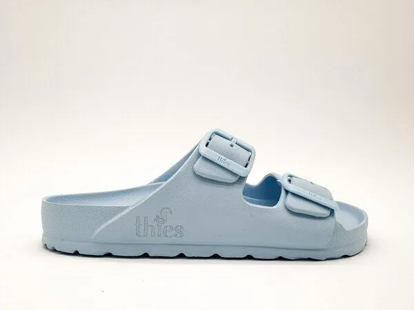thies Vegane Ecofoam Sandale thies, Sky, – Produktbild 2 von 4