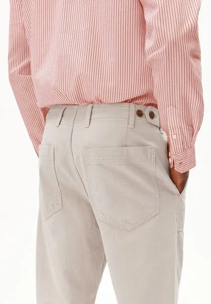 ARMEDANGELS ARMEDANGELS COTTON LINEN Herren Stoffhose aus Baumwoll-Leinen-Mix, Sandstone, – Produktbild 3 von 4