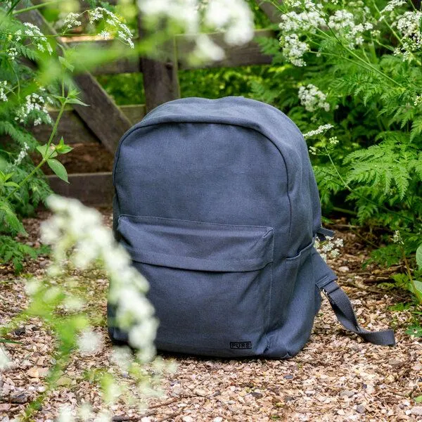 Pure Pure HP-0004 Hanf Tagesrucksack XL, Grey, – Produktbild 3 von 3
