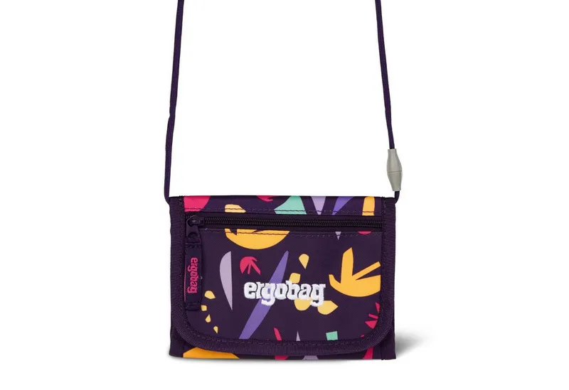 Ergobag Ergobag Schulranzen Brustbeutel AmBärzonas (1 Stück), Münzfach, Fahrkartenfach, Geldbeutel, Lila, – Produktbild 1 von 3