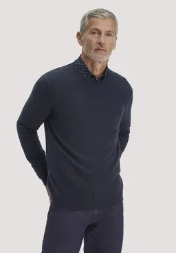 hessnatur hessnatur Strickpullover Regular aus Cashmere mit Recyclinganteil – Produktbild 1 von 1