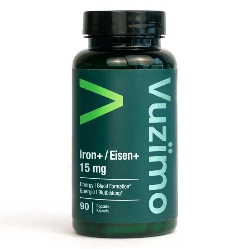 Vuzimo Vuzimo Iron+/Eisen+ 15 mg Kapseln – Produktbild 1 von 1