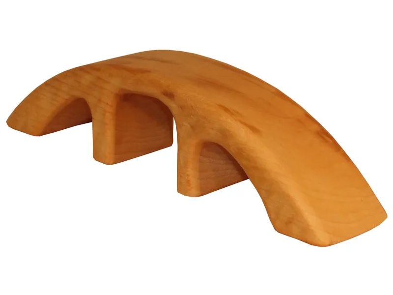 bikeho bikeho Holzbausteine natur Brücke, Erlenholz Maße 26 x 7 cm – Produktbild 1 von 1