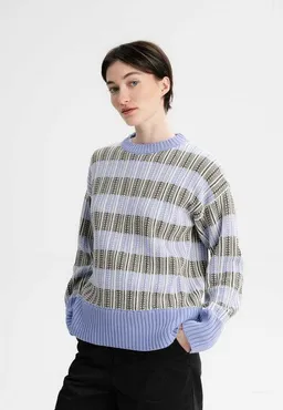 MELA Strukturierter Strickpullover ISHANI | von MELA | Fairtrade & GOTS zertifiziert – Produktbild 1 von 1