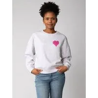 watapparel watapparel Sweatshirt Frauen Pink Heart – Produktbild 1 von 1