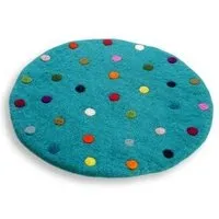 Frida Feeling Frida Feeling Sitzkissen 'Spotty' aus Filz mit bunten Tupfen (Durchmesser ca. 35 cm) – Produktbild 1 von 1