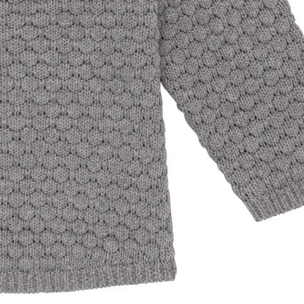 Sense Organics sense-organics Gestrickter Pullover Keme von Sense Organics, Grau, – Produktbild 3 von 3