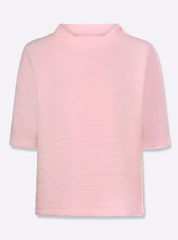 heine Stehkragenshirt hellrosé – Produktbild 1 von 1