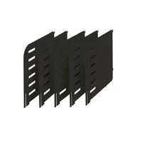 styro styro Styrorac Trennwände schwarz 5er Set – Produktbild 2 von 2