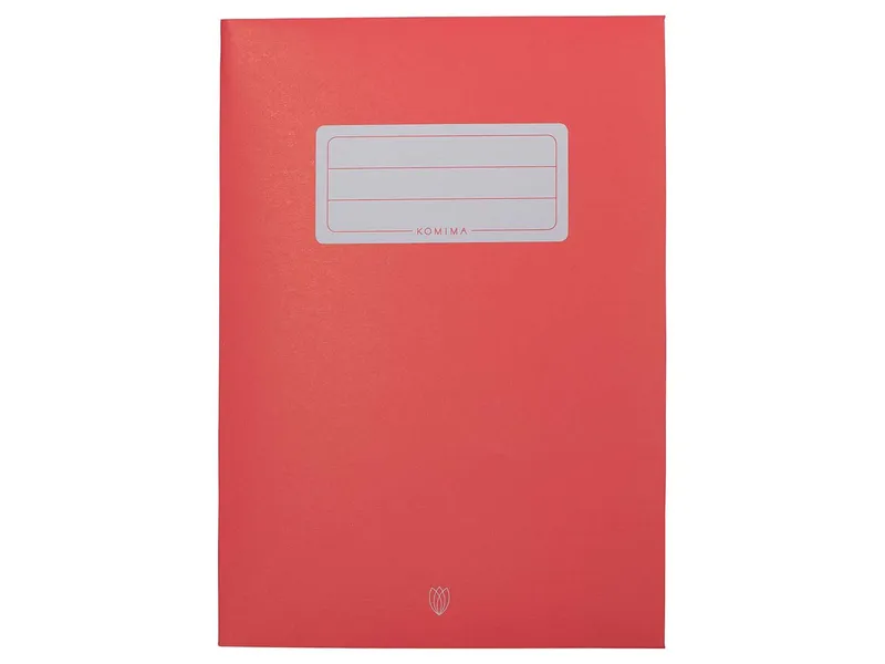 Komima Komima Heftumschlag aus Recyclingpapier, rot DIN A5 – Produktbild 1 von 1