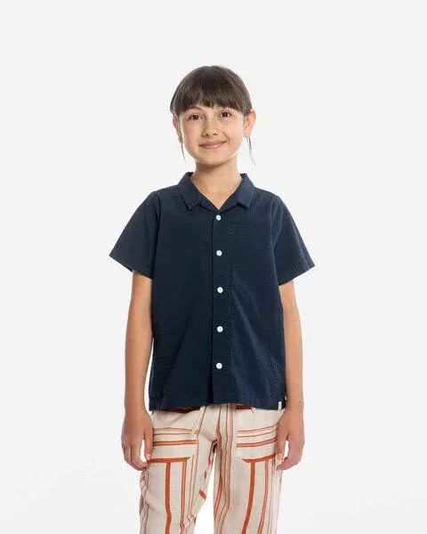MATONA Matona T-Shirt | Shortsleeve Shirt | aus Bio-Baumwolle | GOTS-zertifiziert, Navy, – Produktbild 1 von 4