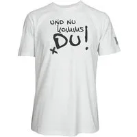 Spirit of Hamburg Spirit of Hamburg Biobaumwoll T-Shirt mit Spruch „Und nu kommst Du!“, Weiss, – Produktbild 1 von 1