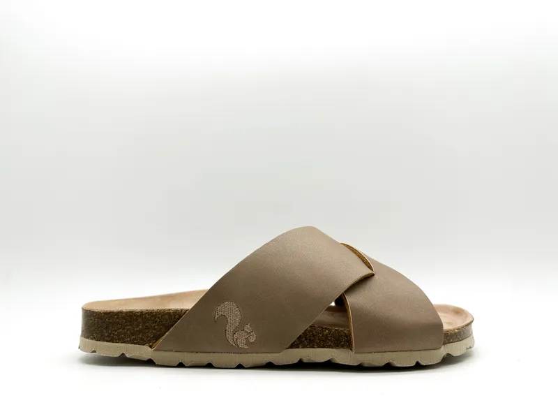 thies thies Damen vegan Sandalen Kreuz Elefant Grau, Grau, – Produktbild 2 von 2