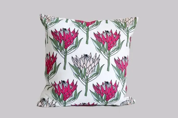 a Love Supreme a Love Supreme Kissenbezug King Protea 50 x 50cm, Weiss, – Produktbild 1 von 2