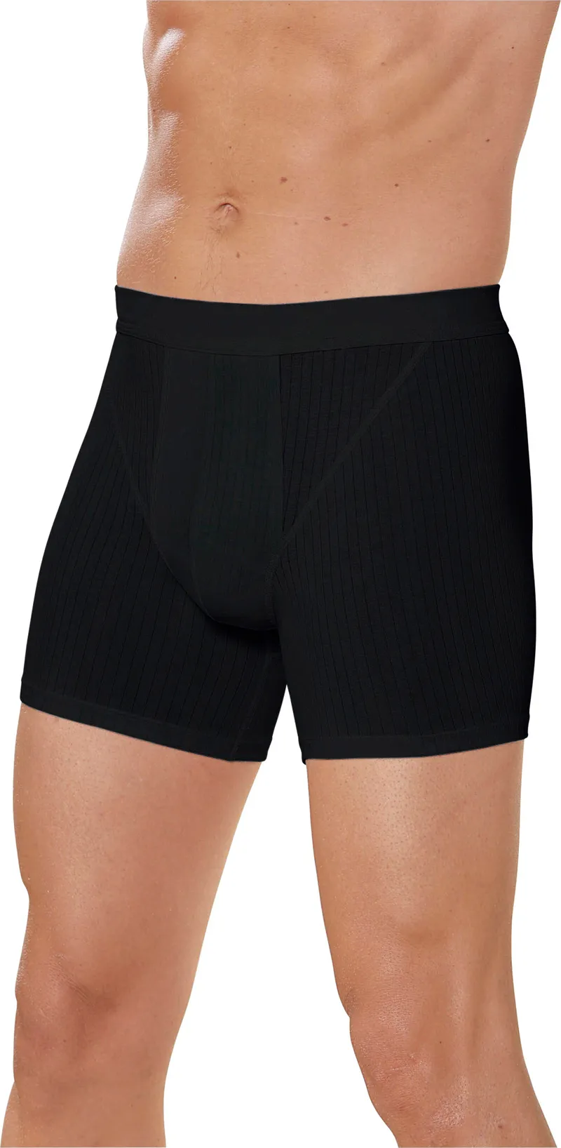 Schiesser Unterhose schwarz, Schwarz, – Produktbild 3 von 3