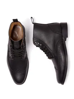 Will's Vegan Shop Will's Vegan Shop Brogue Boots – Produktbild 1 von 1