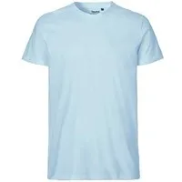 Neutral Neutral® Unisex T-Shirt Fitted Körpernah von Neutral Bio Baumwolle, Hellblau, – Produktbild 1 von 1