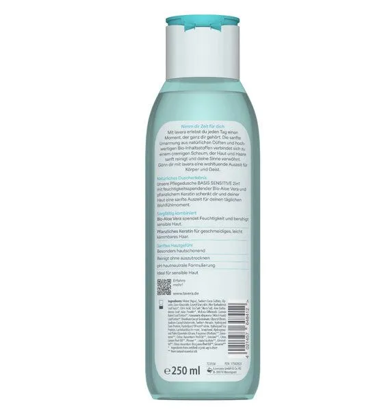 lavera Pflegedusche basis sensitiv 2 in 1 – Produktbild 1 von 3