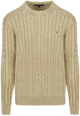 Tommy Hilfiger Tommy Hilfiger Pullover Cable Sandalwood - Größe L – Produktbild 1 von 1