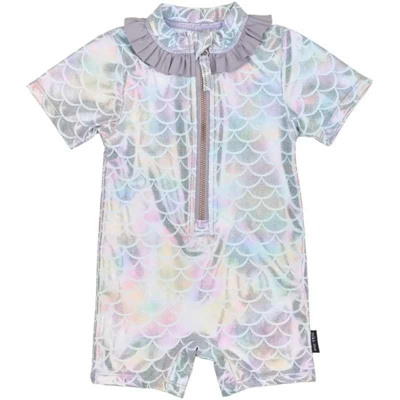 Mikk-Line Mikk-Line Aop Schwimmanzug für Babys, Violet, – Produktbild 1 von 1