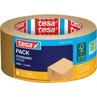 Tesa tesa Papier-Packband "STANDARD" 50 m x 50 mm – Produktbild 1 von 1