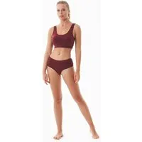 ORGANICATION ORGANICATION KARINNA | Hipster aus Bio-Baumwolle und TENCEL Modal im 3er-Pack, Bordeaux, – Produktbild 1 von 1