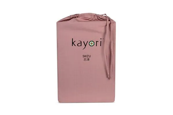 Kayori Kayori Shizu - Spannbettlaken für Splittopper Matratze, Altrosa, – Produktbild 1 von 1