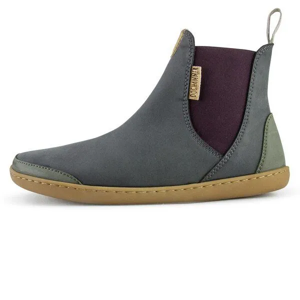 Doghammer Doghammer Veganer Barfuß-Chelseaboot - Terrar Chelsea Vegan, Grau (grey), – Produktbild 1 von 3