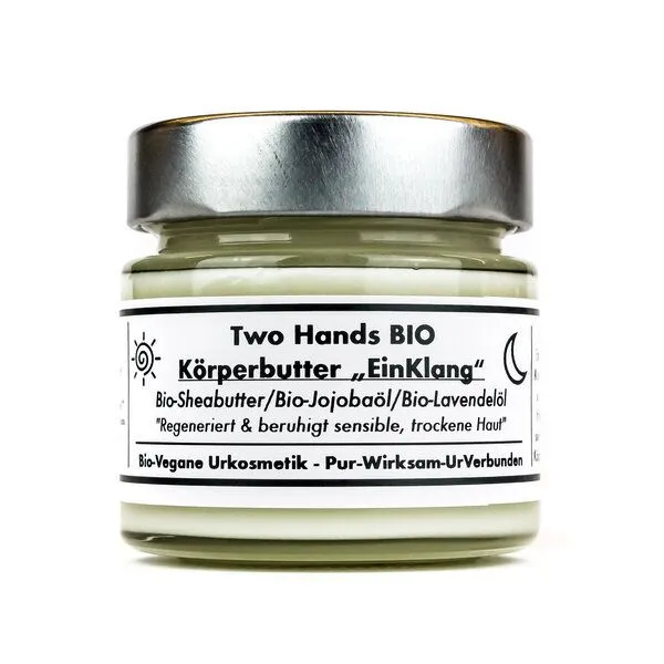 Two Hands BIO Two Hands BIO KörperBalsam „EinKlang“ mit Bio-Lavendel & fairer Bio-Myrrhe - für Gesicht & Körper – Produktbild 1 von 1