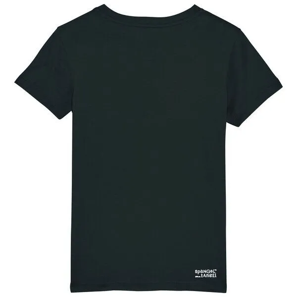 Spangeltangel Spangeltangel Kinder-T-Shirt "Chemnitz2025", Biobaumwolle, bedruckt, Schwarz, – Produktbild 2 von 4