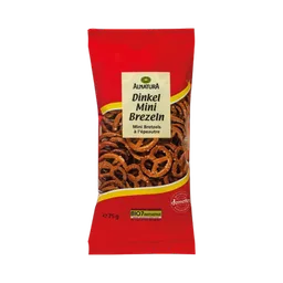 Alnatura Alnatura Bio Dinkel Mini Brezeln, 75g – Produktbild 1 von 1