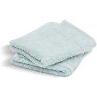 jilda tex jilda-tex Ocean Safe 5er-Set Gästetuch 100% Bio-Baumwolle Cradle to Cradle (5x 30x50 cm), Himmelblau, – Produktbild 1 von 1