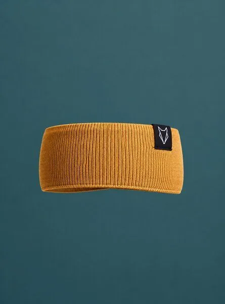 VEROIKON VEROIKON Merino-Stirnband Fuchsbau, Honig, – Produktbild 2 von 2