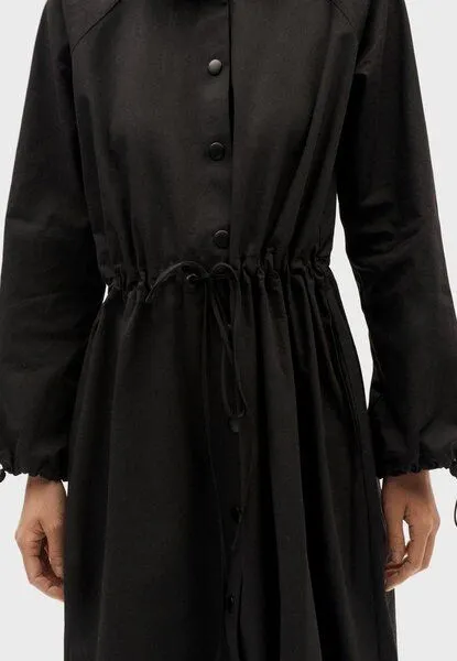 thinking mu thinking mu Black Kusama Dress, Schwarz, – Produktbild 3 von 4