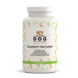 Dog-Native Dog-Native Gelenkkapseln für Hunde, natürliche Gelenk-Kapseln mit Grünlippmuschel, MSM, Kollagen-Hydrolysat und Chondroitin, hochdosiert für... – Produktbild 1 von 1