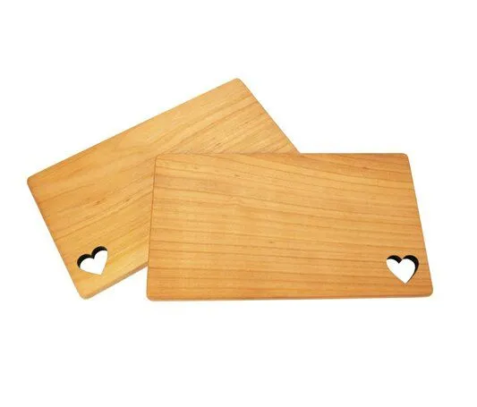 ReineNatur ReineNatur Herz Brettchen aus Kirschholz – Größe: 26x15x1 cm – Produktbild 1 von 1
