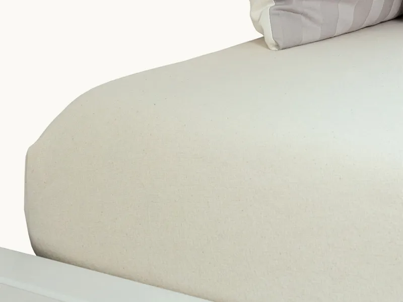 allnatura allnatura Kinder-Feinbiber-Spannbetttuch "Comodo" 60-70x140 cm – Produktbild 1 von 2