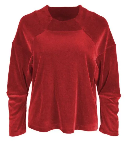 FORMAT FORMAT MICH sweater, Nicki, Rot, – Produktbild 2 von 2