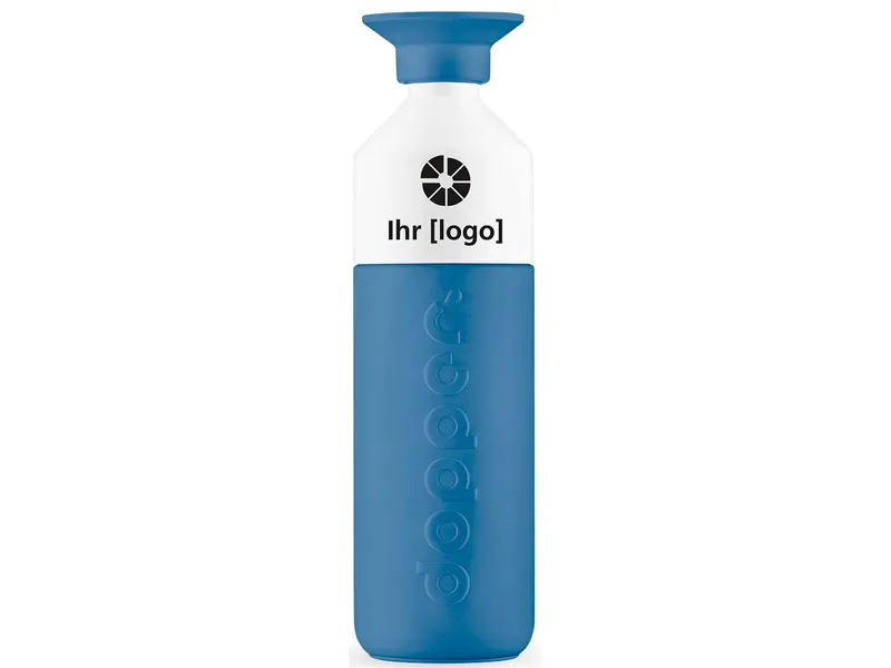 Dopper Dopper Trinkflasche "Steel" 800 ml inkl. 1-farbigem Aufdruck, dusk blue – Produktbild 1 von 1