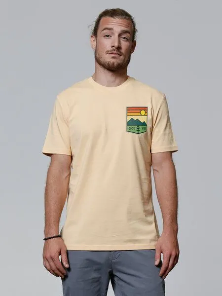 watapparel watapparel T-Shirt Unisex Good Vibe, Nispero, – Produktbild 2 von 4