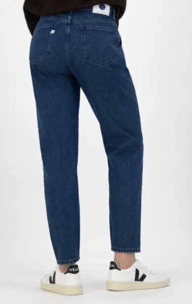 MUD Jeans MUD Jeans Jeans Loose Fit - Bailey -, Stone indigo (blau), – Produktbild 4 von 4