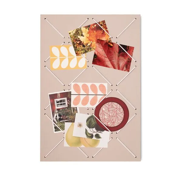 klotzaufklotz klotzaufklotz Pinnwand Linoleum, Blassrosa, – Produktbild 3 von 5