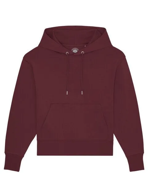 University of Soul University of Soul Unisex Hoodie aus Bio-Baumwolle Brian, Burgunderrot, – Produktbild 1 von 2