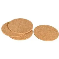 Kork Deko Kork-Deko 4er-Pack Topfuntersetzer aus Kork | versch. Größen | Kork-Untersetzer - 100% Kork – Produktbild 1 von 1