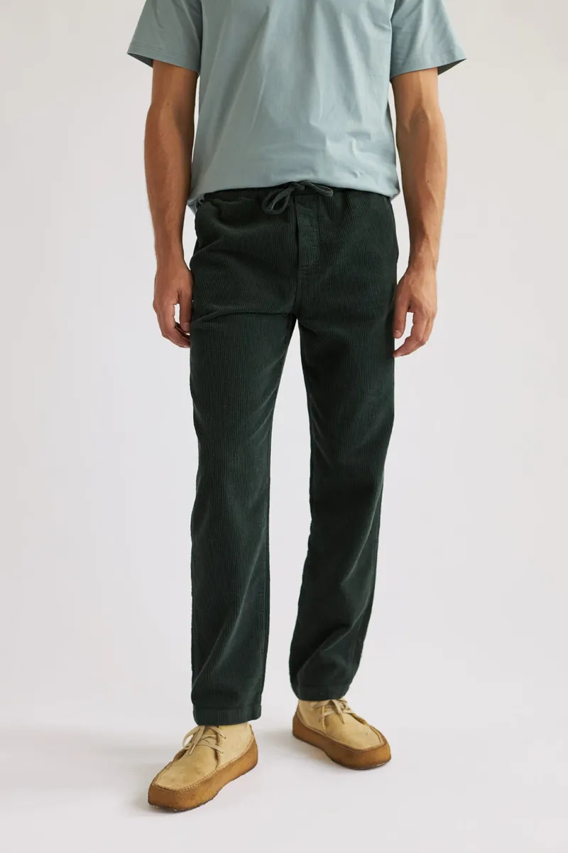 TWOTHIRDS TWOTHIRDS Herren vegan Hose Apolima Dunkelgrün, Dunkelgrün, – Produktbild 1 von 2