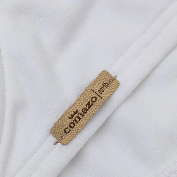 comazo|earth comazo|earth Fairtrade Basic BH mit Bügel | GOTS zertifiziert, Weiss, – Produktbild 4 von 5