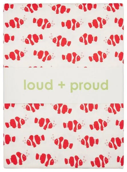 loud + proud loud + proud Kinder Jersey Bettwäsche-Set 100 x 135cm, GOTS-zertifiziert, Chili(rot), – Produktbild 4 von 4