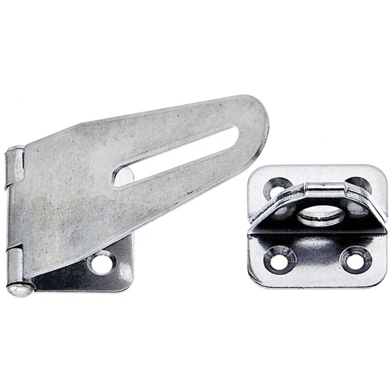 Alberts ALBERTS Sicherheits-Überfalle, Edelstahl, LxB Überfalle: 83x37,L Platte: 30 mm – Produktbild 1 von 1